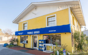 oak island nc, pharmacy, image of Thomas Drug store front