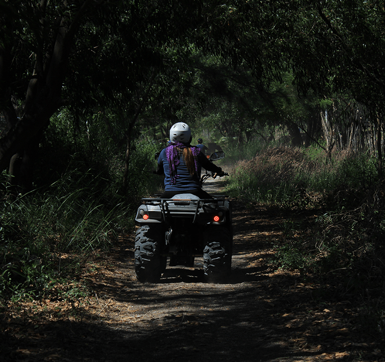 Pharmacy near Ash, North Carolina, Attractions in Ash, North Carolina, Image of people on ATV's